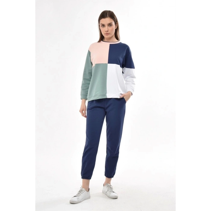 Kadın Eşofman Takım Renkli