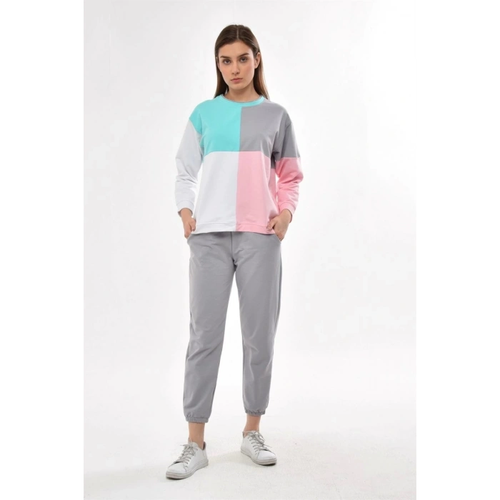 Kadın Eşofman Takım Renkli