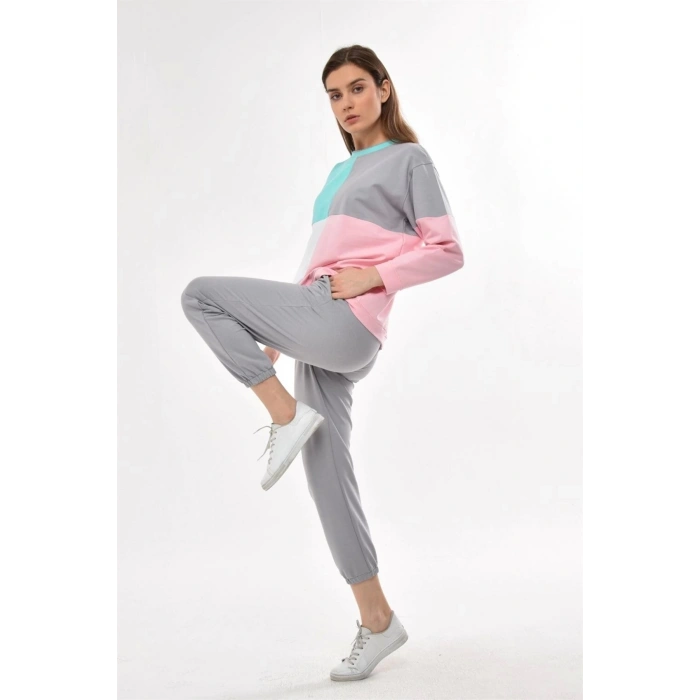 Kadın Eşofman Takım Renkli