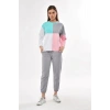Kadın Eşofman Takım Renkli