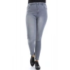 Kadın Büyük Beden Skinny Jean Gri