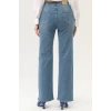 Kadın Palazzo Taşlanmış Jean