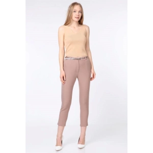 Kadın Kumaş Pantolon Vizon Renk