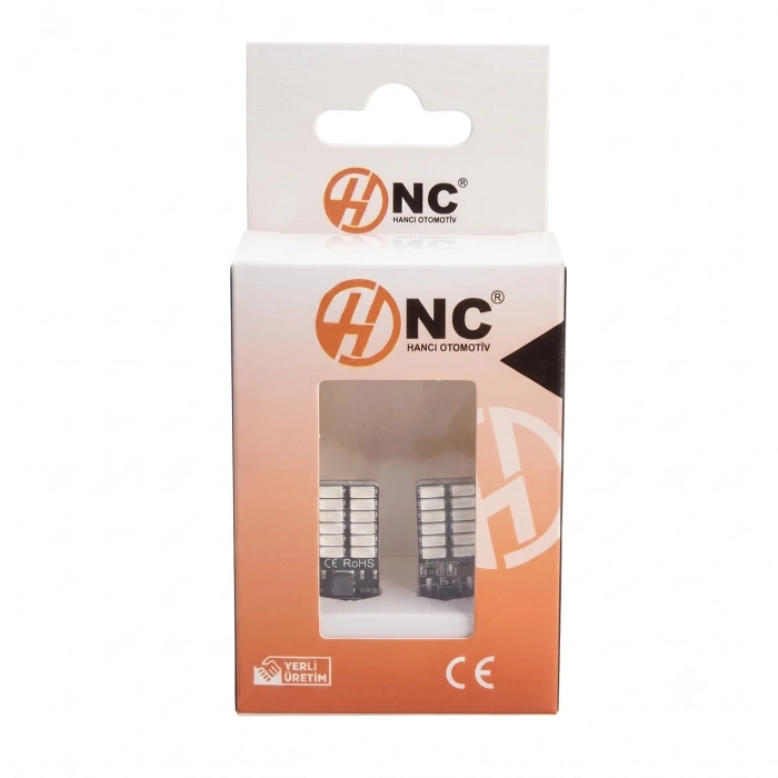 24 Ledli Dipsiz T10 Park Ampulü Mavi Işık (2 Adet) 24 Volt