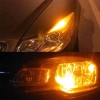 24V 15 Ledli Dipsiz T10 Park Ampulü Turuncu Işık (2 Adet)