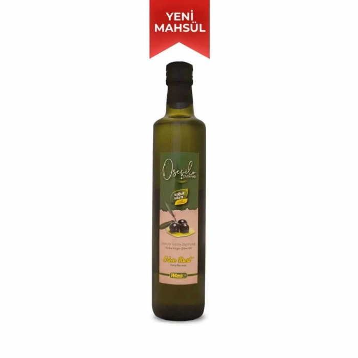 Osevilo Naturel Sızma Zeytinyağı - Soğuk Sıkım - Erken Hasat - Yeni Sezon - 0,5 Asit (750ml)