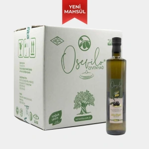 Osevilo Naturel Sızma Zeytinyağı - Soğuk Sıkım - Erken Hasat - Yeni Sezon - 0,5 Asit (750ml)x12 ADET 1 KOLİ