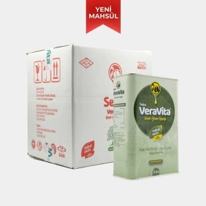 Selpa Veravita Naturel Birinci Zeytinyağı - Soğuk Sıkım - Erken Hasat - Yeni Sezon - 2 Asit (3000ml)x5 ADET 1 KOLİ