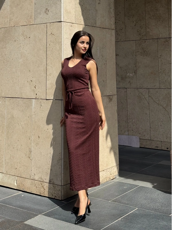 Valen Bağlamalı Midi Etek Takım