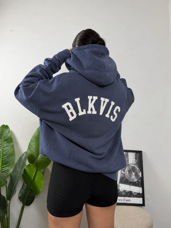 BLKVIS Varsity Oversize Hoodie Sweat