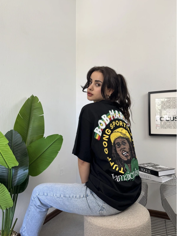 Bob Marley Unisex Oversize Tshirt