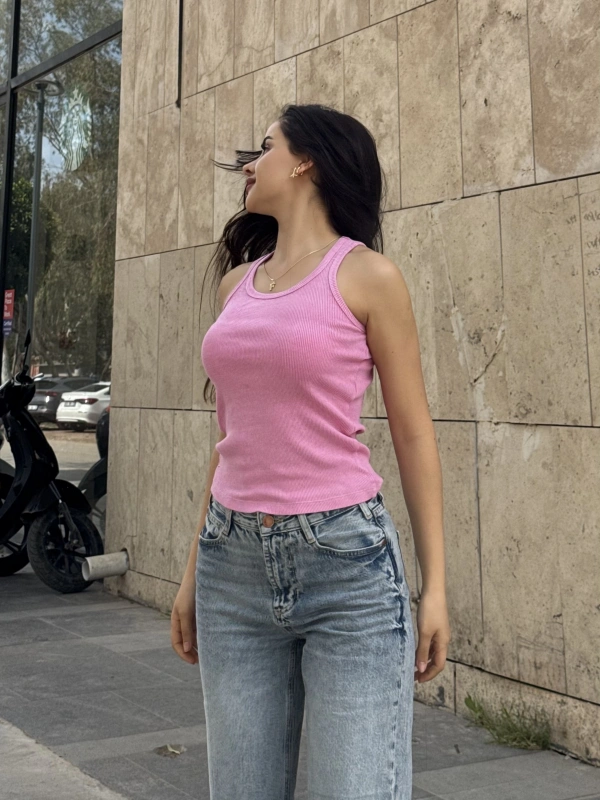 Brshk Pembe Halter Croptop
