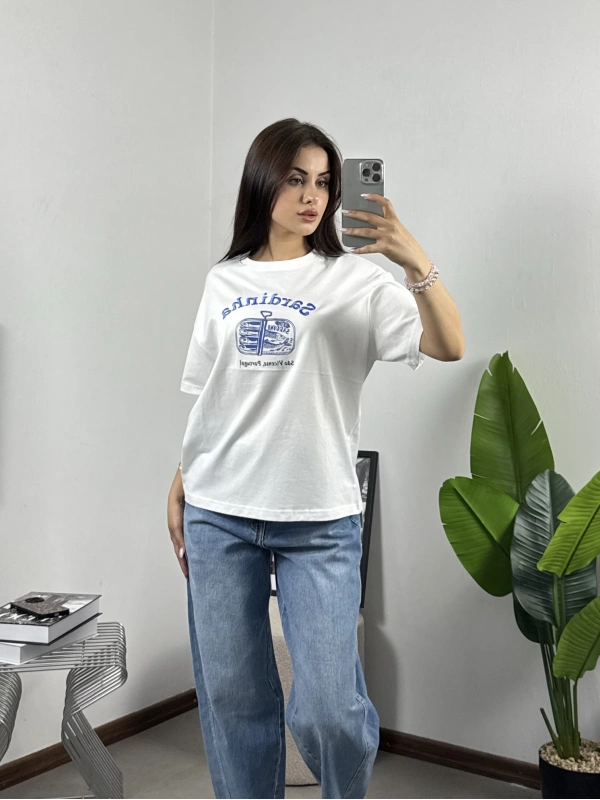 HMOrj Marka Sardinha Oversize Tshirt