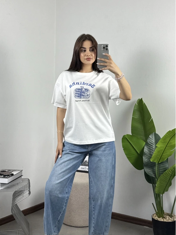 HMOrj Marka Sardinha Oversize Tshirt