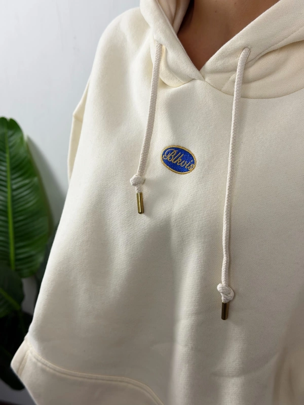 Krem Blkvis Oversize Hoddie Sweat