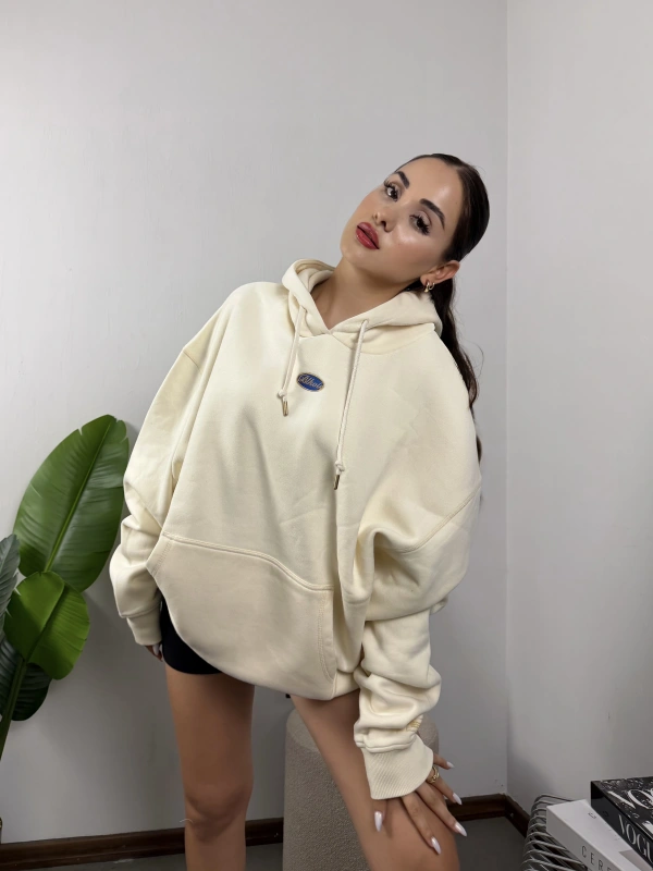 Krem Blkvis Oversize Hoddie Sweat