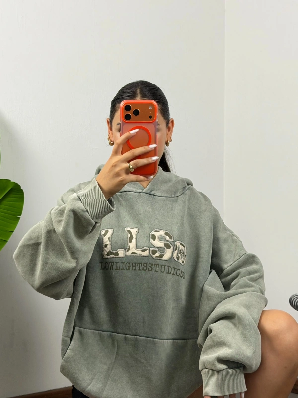 LLS Camo Oversize Hoddie Sweat