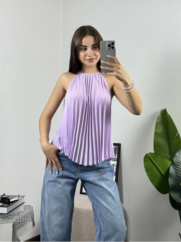 Mngorj Marka Lila Piliseli Bluz