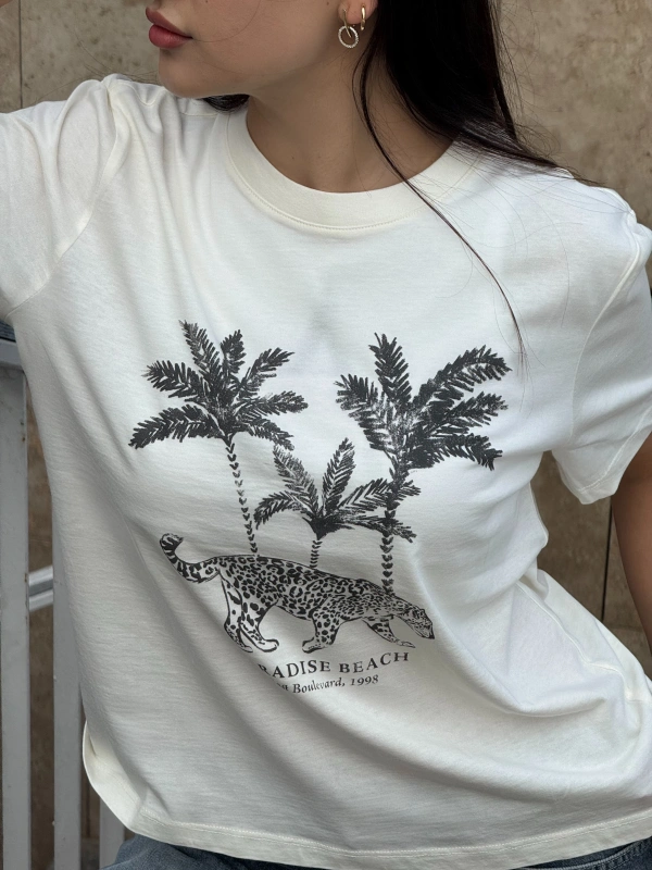 Paradise Beach Orj Marka Tshirt