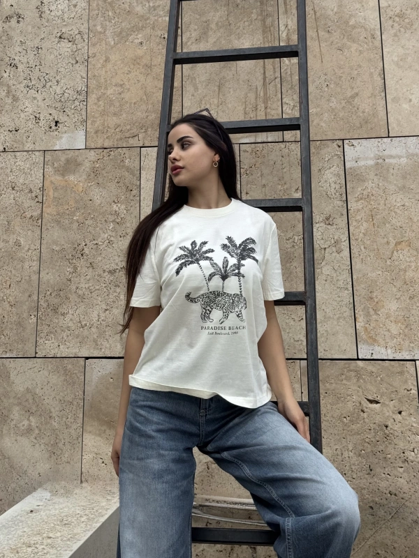 Paradise Beach Orj Marka Tshirt