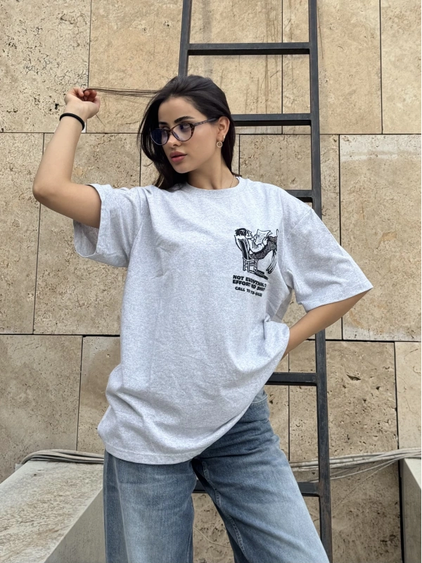 The Hard Work Oversize Unisex Tshirt