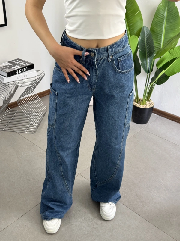 V-Shape Mavi Line Up Jean