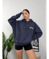 BLKVIS Varsity Oversize Hoodie Sweat