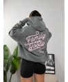 Family Made Goods Washed Oversize Hoodie Sweat