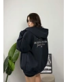 Maison Atelier Oversize Fermuarlı Hoodie Sweat