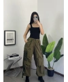 Haki Tactical Stoperli Unisex Kargo Pantolon