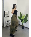 Haki Tactical Stoperli Unisex Kargo Pantolon