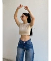 Krem Basic Brshk Croptop