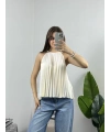 Mngorj Marka Krem Piliseli Bluz