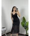 N-Look Orj Marka Puantiyeli Elbise