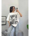 PB Tupac Unisex Oversize Tshirt