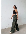 Urban Camo Oversize Baggy Kargo Pantolon