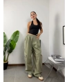 Urban Haki Oversize Baggy Kargo Pantolon