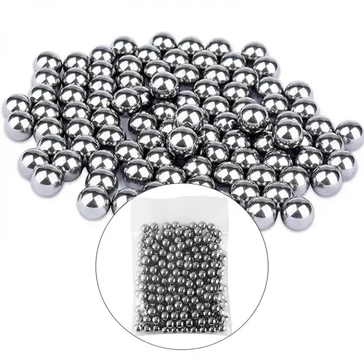 250 Adet 6mm Karbon Çelik Rulman Slingshot Bilyesi Mıknatıs Değildir