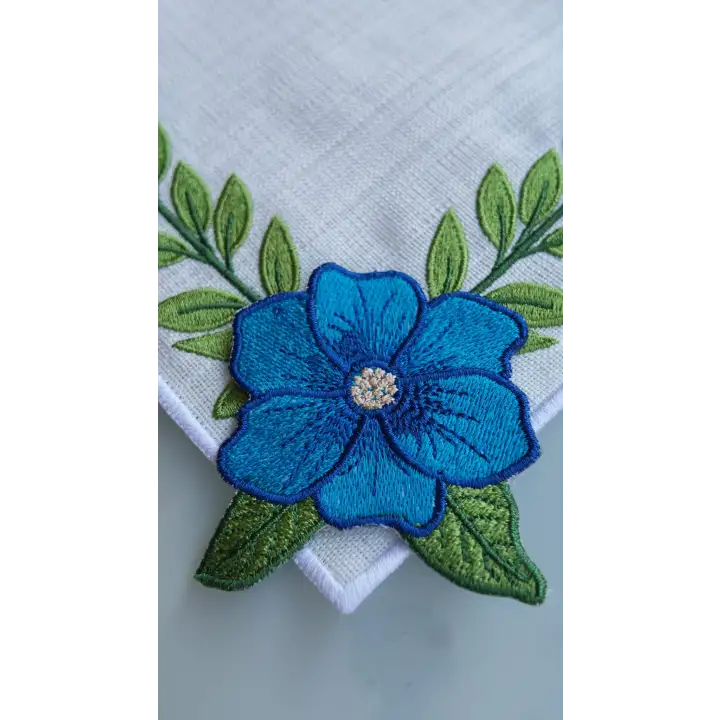 Agbtrend Kendin Tasarla - Çıtçıtlı Modüler Manolya Nakış Broşu (2 Adet)