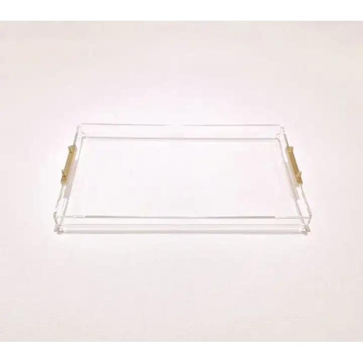 Agbtrend GOLD TRAY -L- Dekorasyon ve Sunum Tepsisi