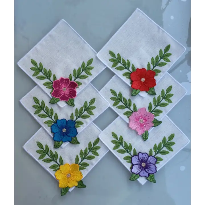 Agbtrend Kendin Tasarla - Çıtçıtlı Modüler Manolya Nakış Broşu (2 Adet)