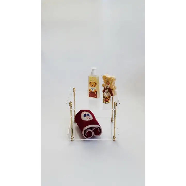Agbtrend QUEEN Double TRAY Çift Katlı Dekorasyon ve Sunum Standı