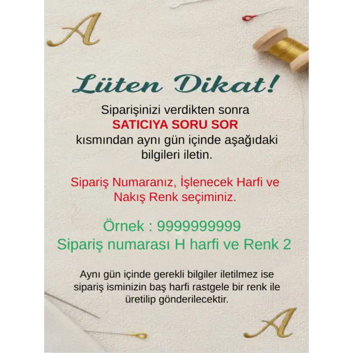 Saf Pamuk Kadife El Havlusu 30x50 cm Kişiye Özel Harf Nakışlı Hediyelik