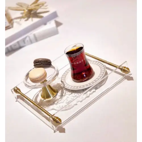 Agbtrend QUEEN S TRAY Tek Kişilik Dekorasyon ve Sunum Tepsisi