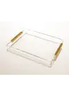 Agbtrend GOLD LINE TRAY -S- Dekorasyon ve Sunum Tepsisi