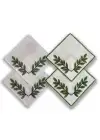 Agbtrend Kendin Tasarla - 2 Adet Çıtçıtlı Keten Kokteyl Peçetesi Tabanı 15x15cm