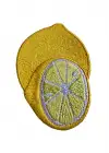 Agbtrend Kendin Tasarla - Çıtçıtlı Modüler Limon Nakışlı Broş (2 Adet)