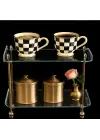 Agbtrend QUEEN Double TRAY Çift Katlı Dekorasyon ve Sunum Standı