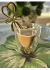 Kalpli Fiyonklu Gold Kahve Kaşığı 1 Adet
