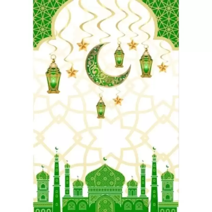 10lu Sarkıt Ramazan Süsü Yeşil